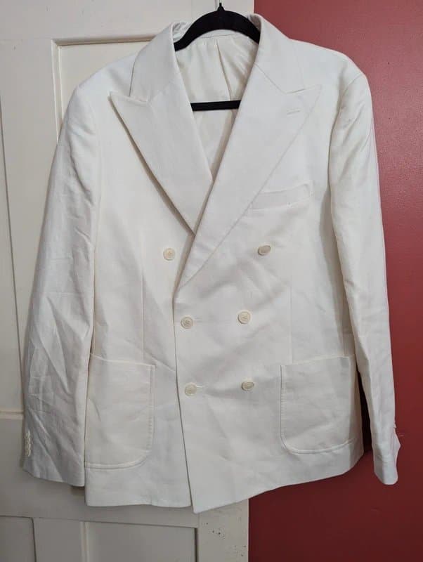 ASOS Design Cream jacket 40R