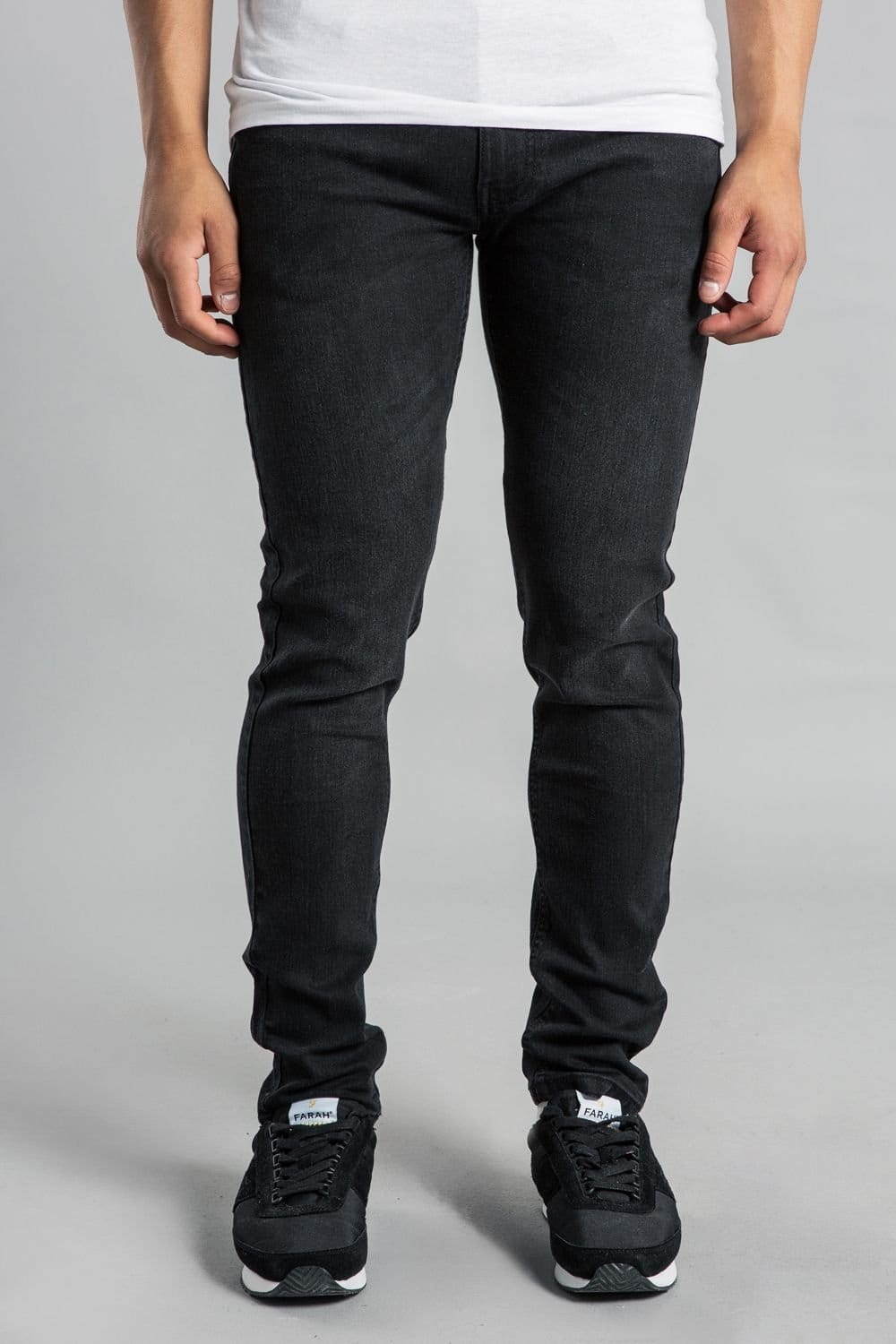 Tokyo Laundry Tokyo Laundry Men's Classic Slim Fit Denim Jeans in Black - 1