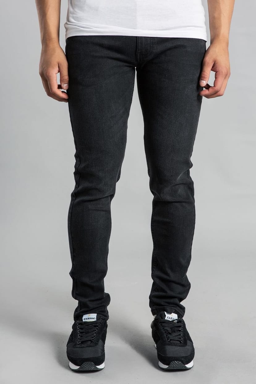 Tokyo Laundry Tokyo Laundry Men's Classic Slim Fit Denim Jeans in Black - 1