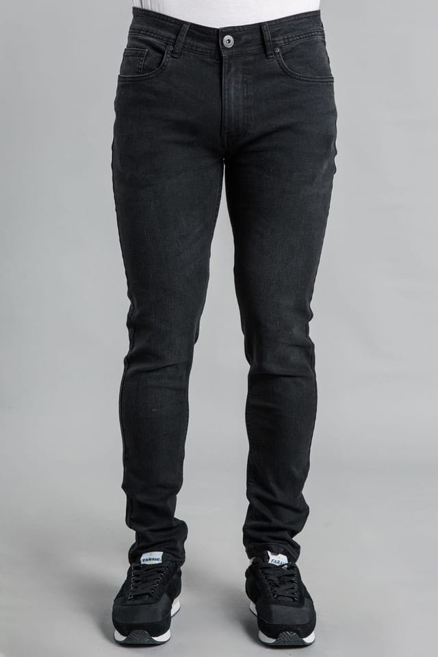 Tokyo Laundry Tokyo Laundry Men's Classic Slim Fit Denim Jeans in Black - 3