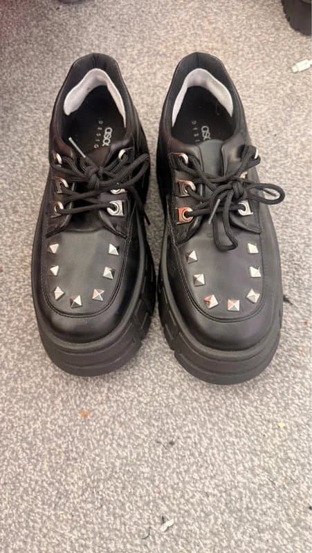 ASOS New, only been worn twice black asos shoes size 7