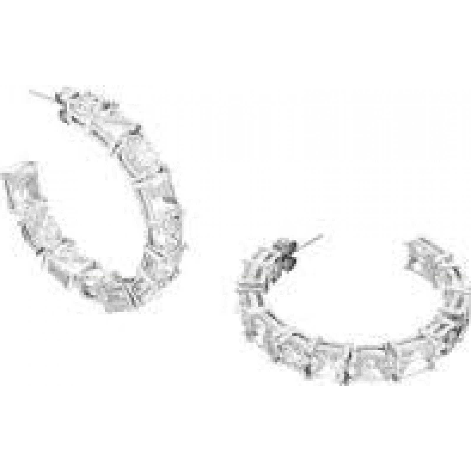 Chiara Ferragni Chiara Ferragni Women's J19AVU02 Pair Of Earrings in Silver