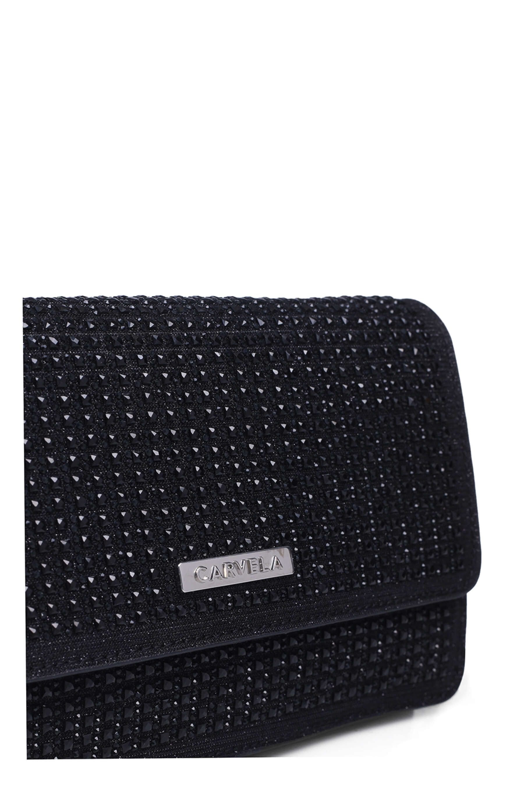 Carvela Carvela Women's 'Kianni Clutch' Fabric Bag in Black - 4