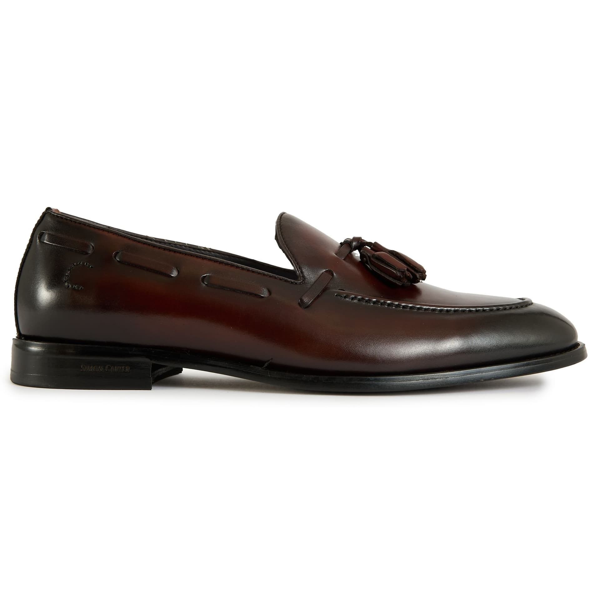 Simon Carter SIMON CARTER Men's Azrou Loafer Shoes in Brown