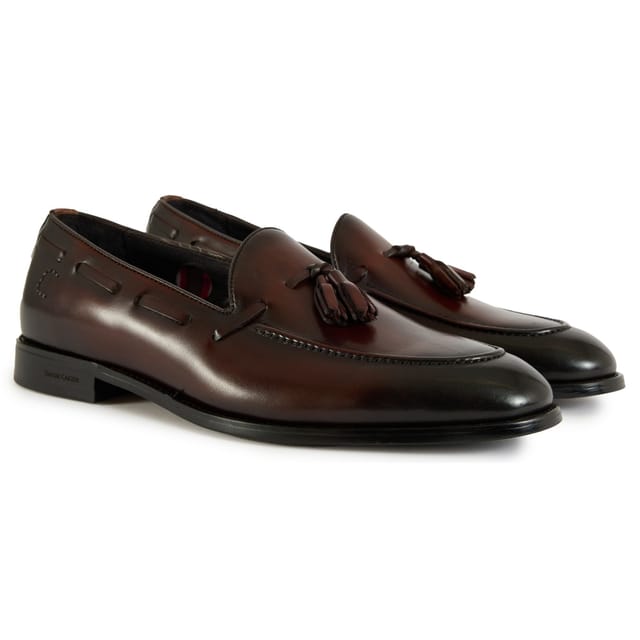 Simon Carter SIMON CARTER Men's Azrou Loafer Shoes in Brown - 2