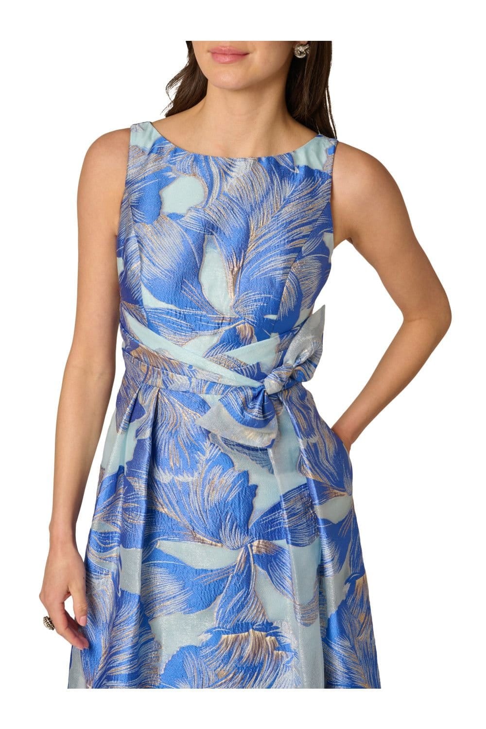 Adrianna Papell Adrianna Papell Women's Floral Organza Gown - 4