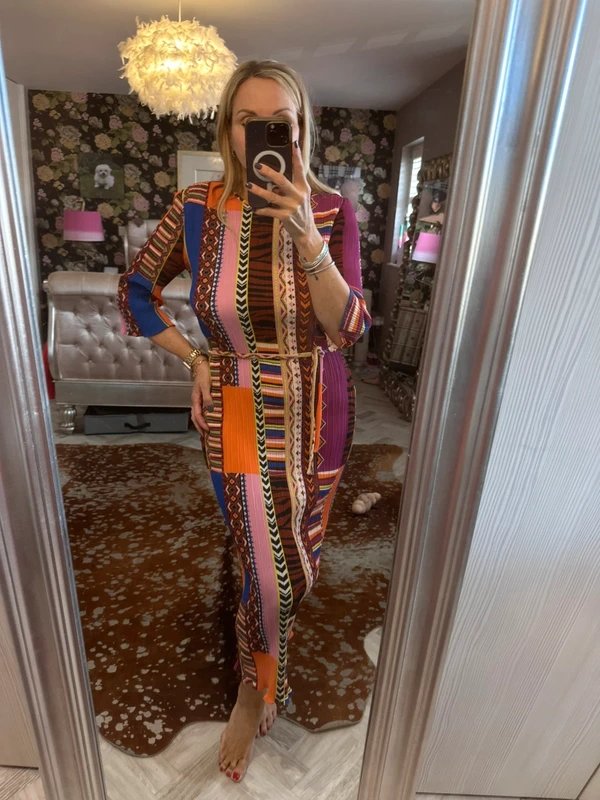 Never Fully Dressed Never Fully Dressed plisse dress size M - 1