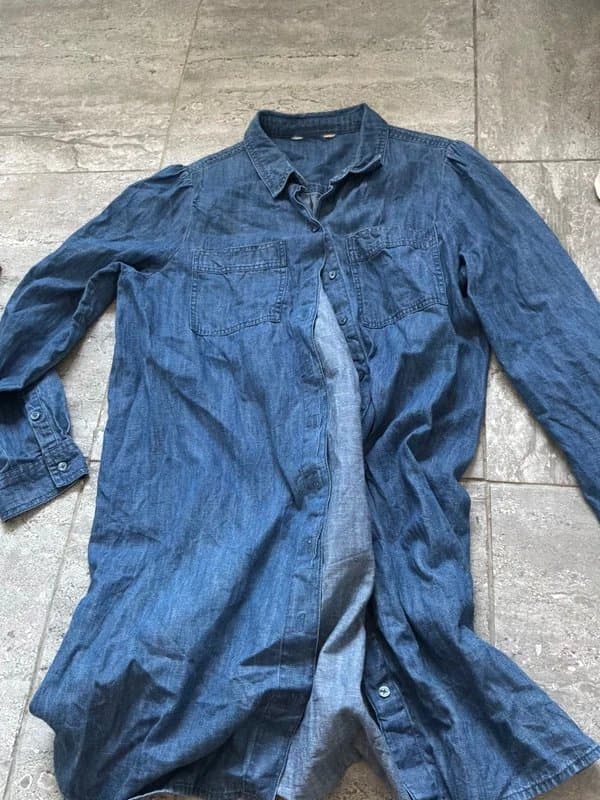 Denim Denim shirt blouse top size 16