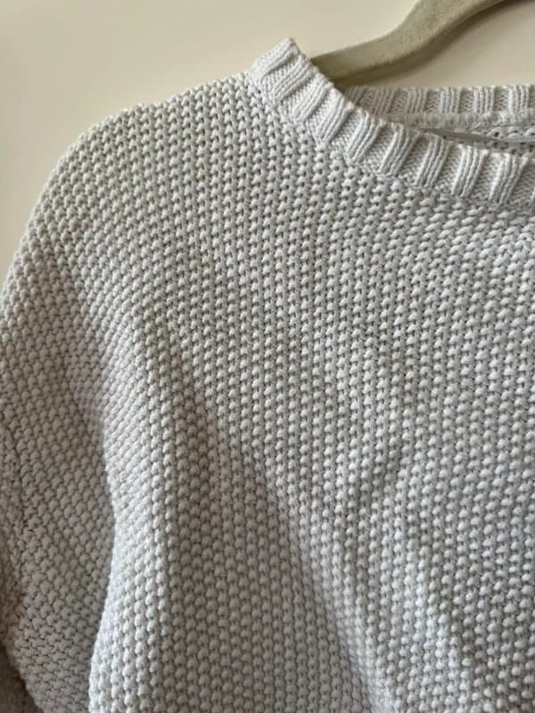 Bershka White knit jumper