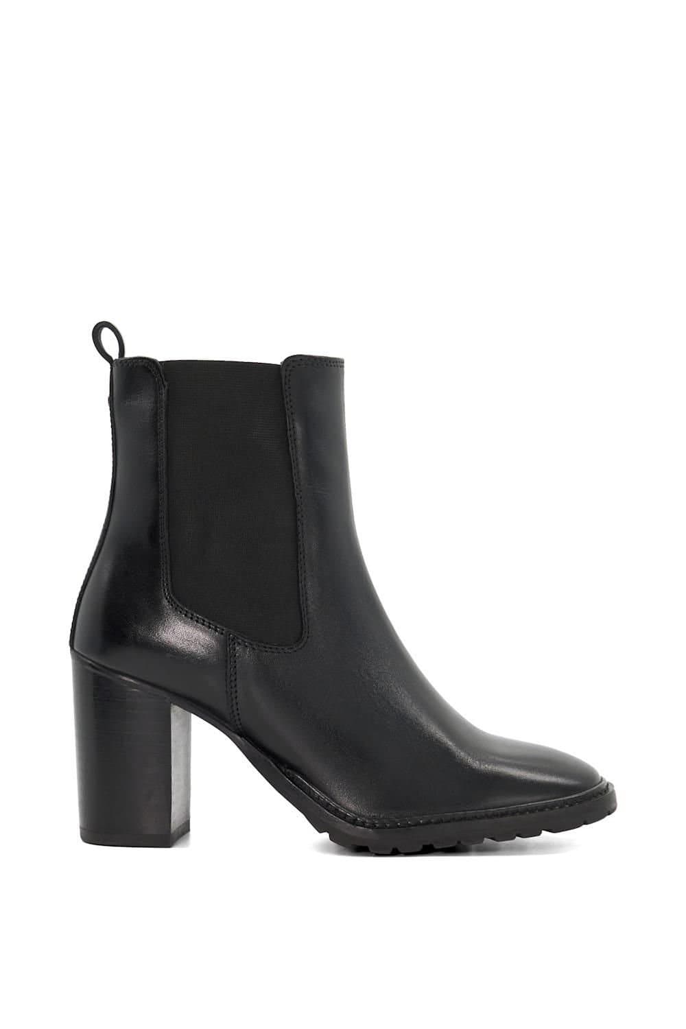 Dune London Dune London Women's 'Petition' Leather Ankle Boots in Black