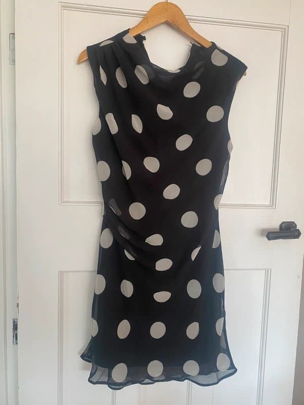 ASOS Design ASOS Design Polka Ruched Dress