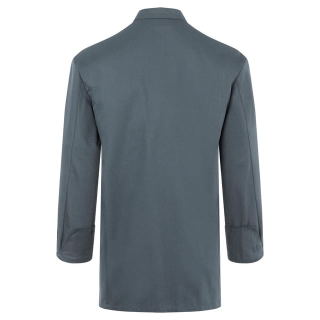 Karlowsky Karlowsky Men's Lars Chef Jacket in Dark Grey - 2