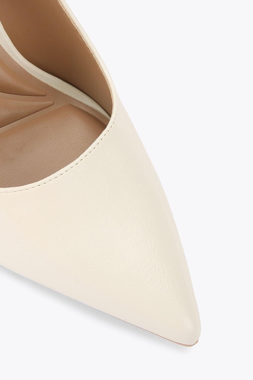 Carvela Carvela Women's 'Corletta Sling Wide Fit' Heels in Cream - 4