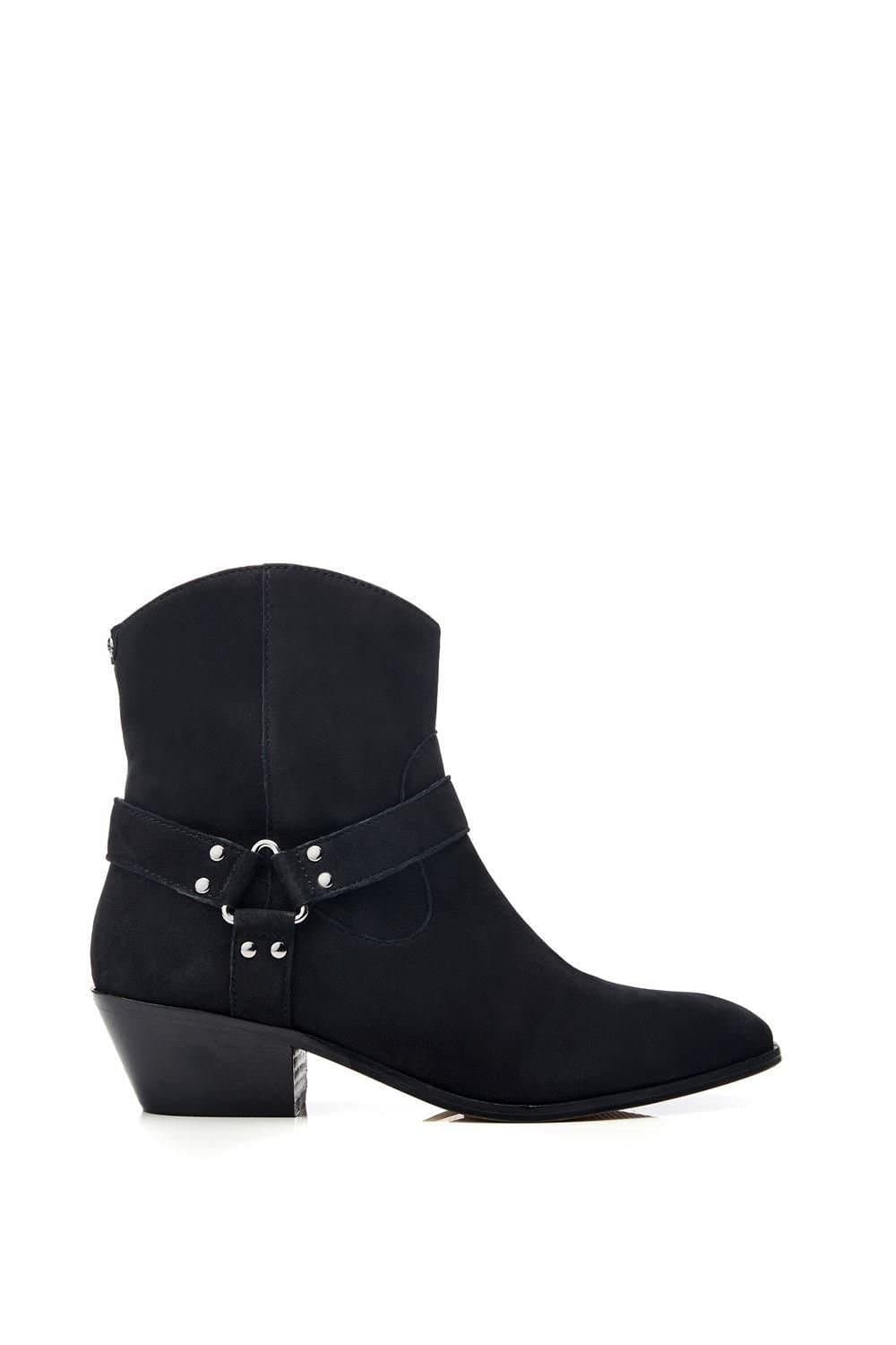 Moda In Pelle Moda In Pelle Women's 'Alexiia' Nubuck Ankle Boots in Black