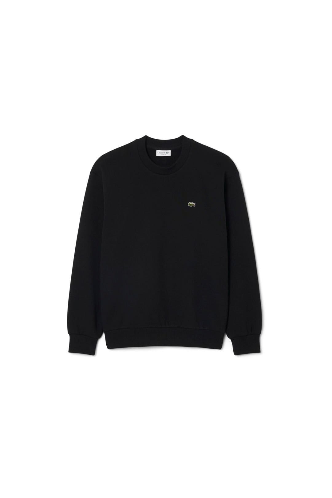 Lacoste Men's Crew Neck Sweatshirt Black