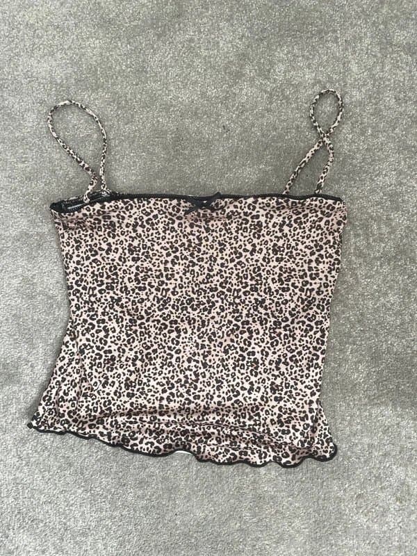 Bershka Bershka leopard print cami