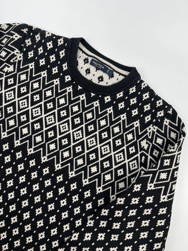 Nautica Nautica Knitted Jumper Mens Large Sweater