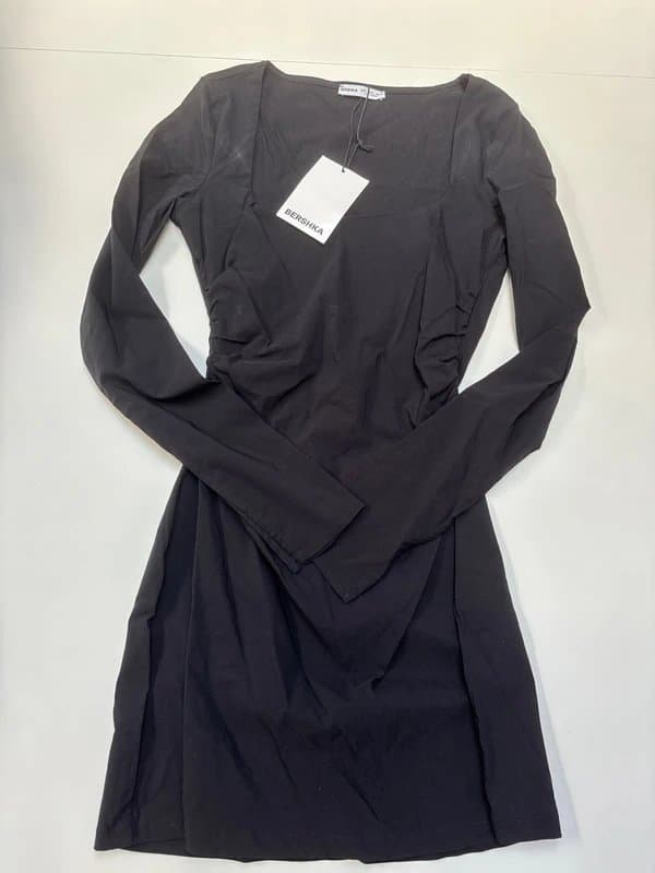 Bershka Bershka black mini dress