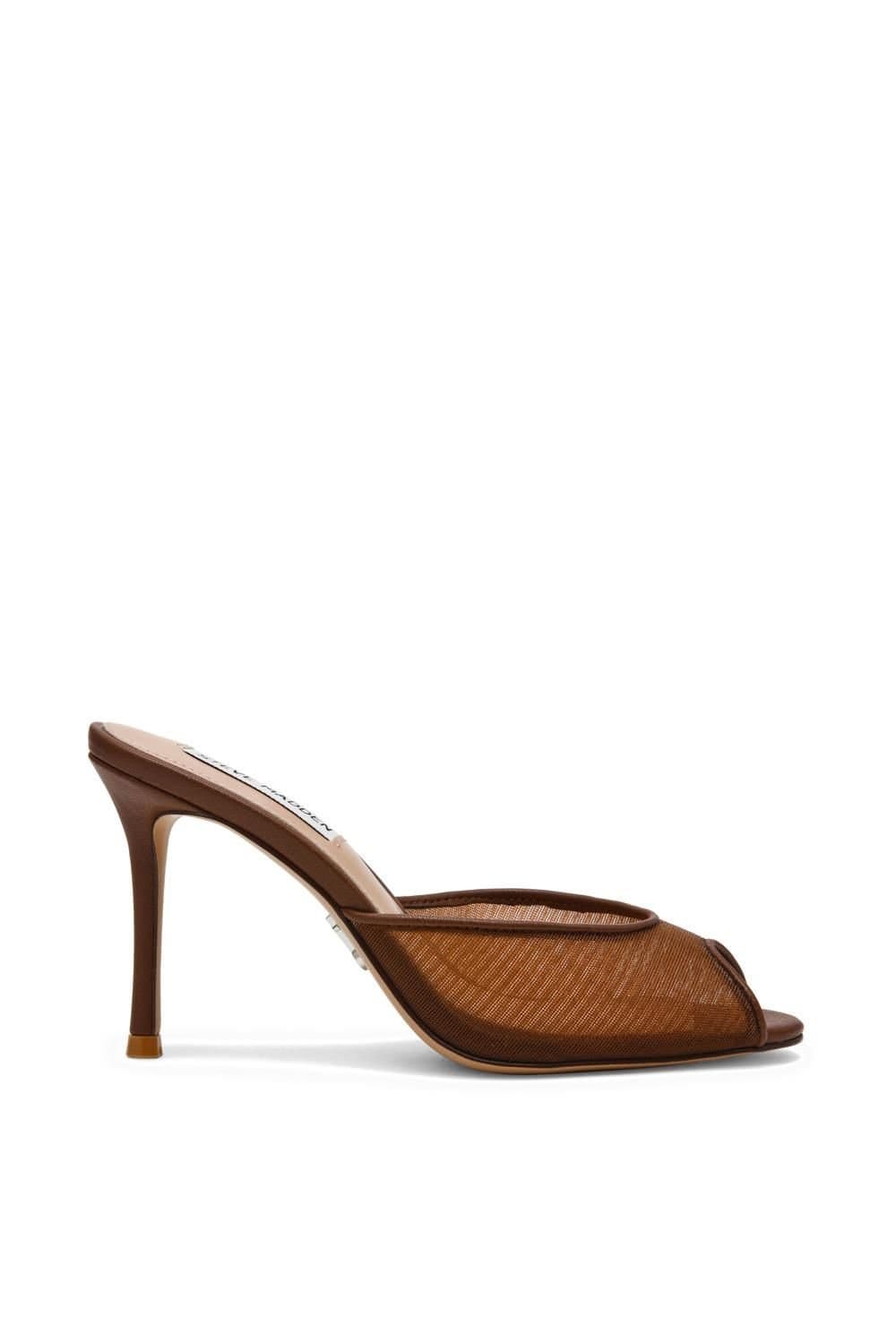 Steve Madden STEVE MADDEN Women's 'Rollout Brown Mesh' Heels