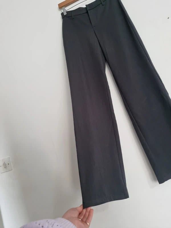 Bershka Bershka high waist wide legs tailored trousers