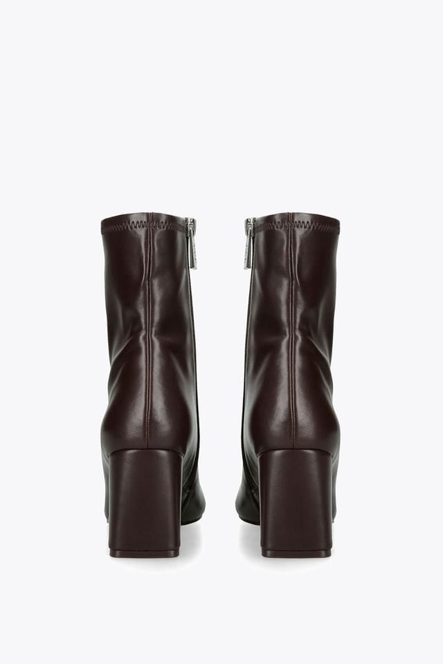 Steve Madden STEVE MADDEN Women's 'Hurst Dark Brown' Leather Boots in Dark Brown - 3