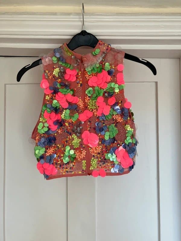 ASOS ASOS sequin crop top
