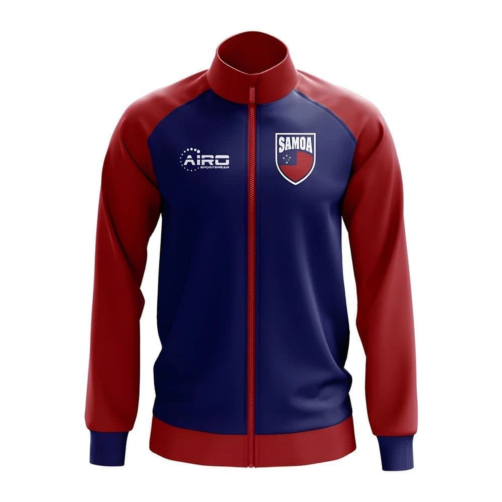Samoa Samoa Men's Concept Football Track Jacket in Navy