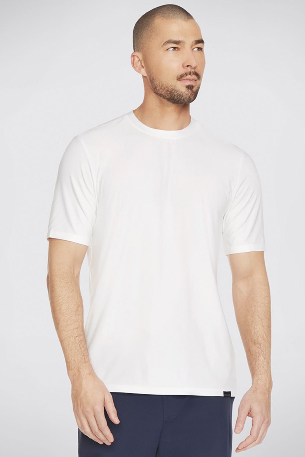 Skechers Skechers Men's Godri All Day Solid Tee Bright White - 3