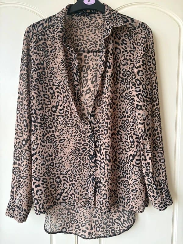 New Look Leopard print blouse