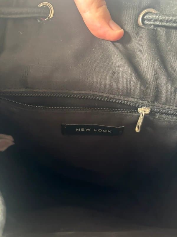 New Look New look leather backpack