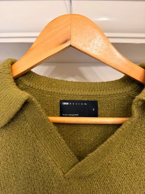 ASOS Olive green knit sweater