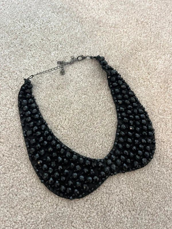 ASOS ASOS Black embellished collar necklace