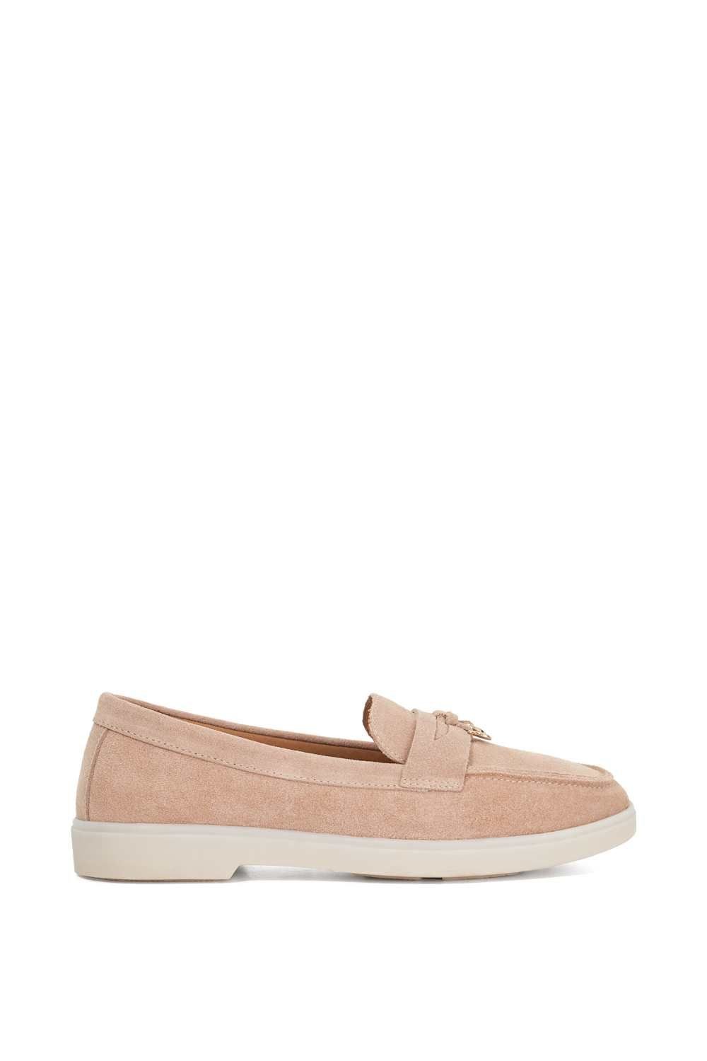 Dune London Dune London Women's 'Grinning' Suede Loafers in Pink - 2