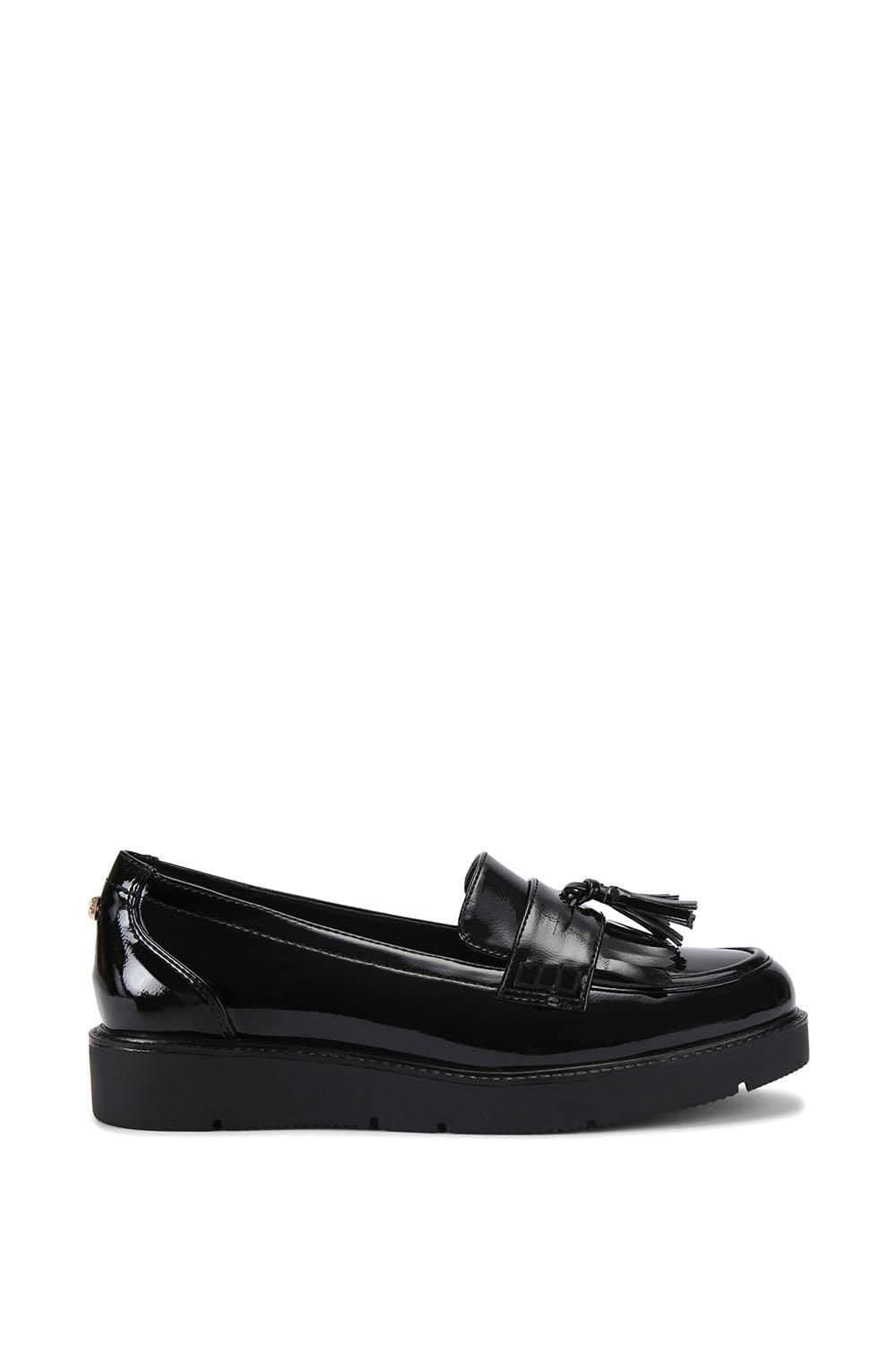 Carvela Carvela Women's 'Sky Tassel' Patent Flats in Black