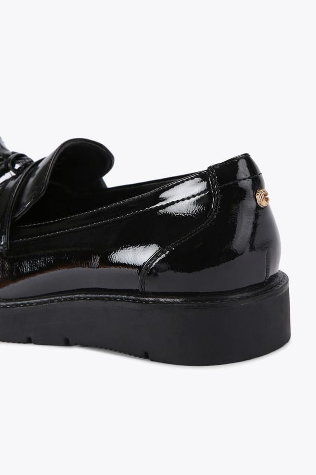 Carvela Carvela Women's 'Sky Tassel' Patent Flats in Black - 3