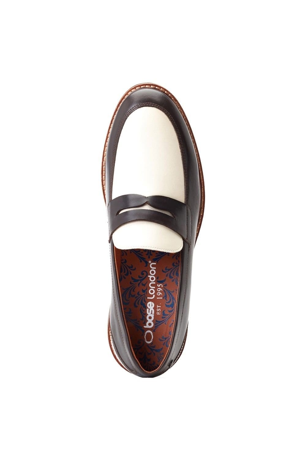 Base London Base London Men's Sid Penny Loafer in Brown - 4