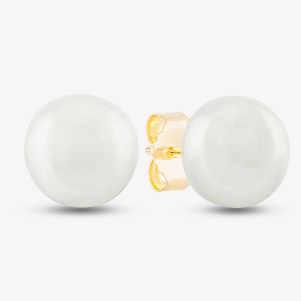 T.H.Baker T.H.Baker White Freshwater Pearl Stud Earrings