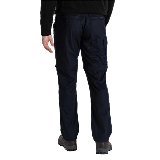 Craghoppers Craghoppers Men's Kiwi Convertible Tailored Trousers in Dark Navy - 2