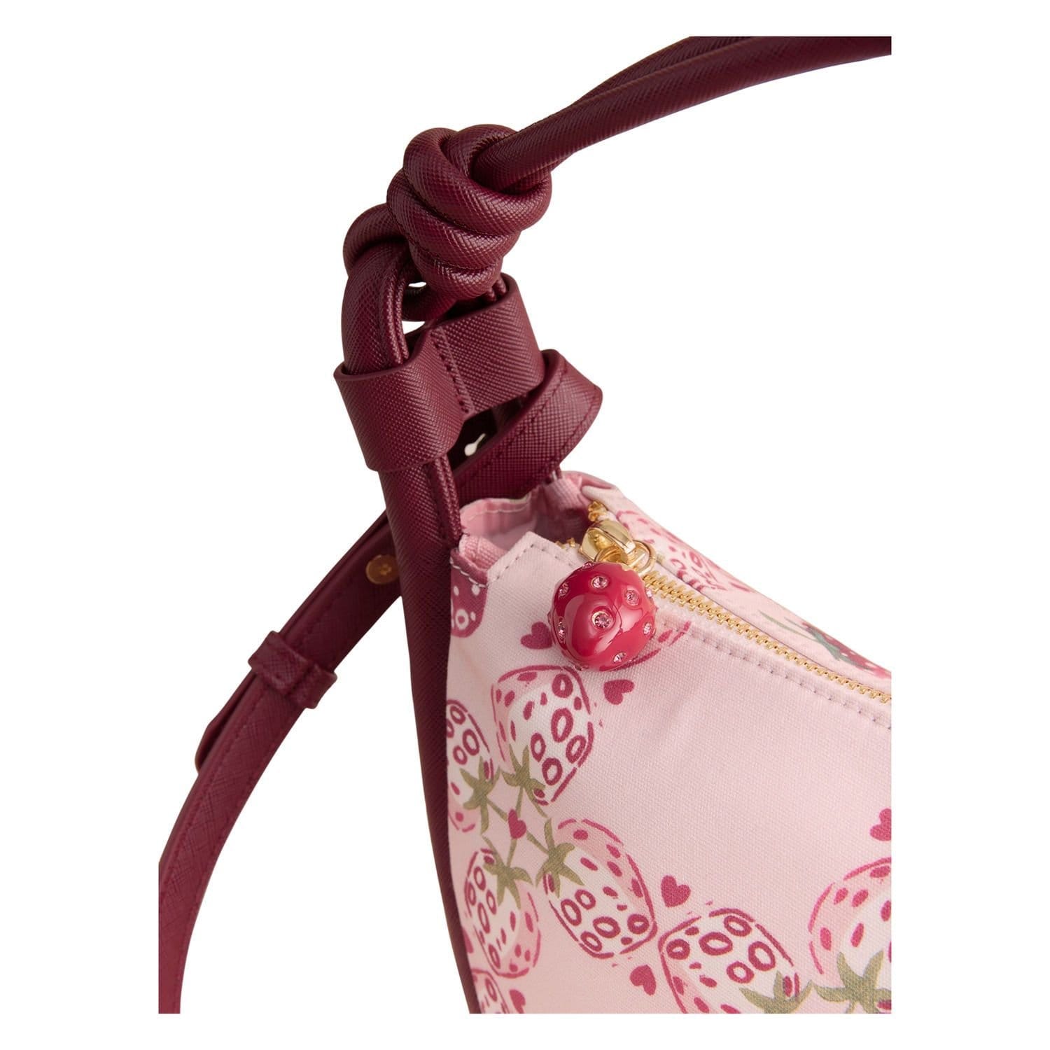 Cath Kidston Cath Kidston Women's Strawberry Knot Shoulder Crossbody Bag in Pink - 4