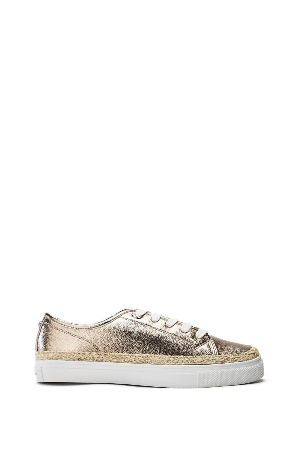 Moda In Pelle Moda In Pelle Women's 'Birch' Leather Casual Trainers in Light Tan