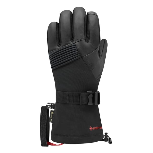 Racer Racer Men's 'GTK 5' Insulated Waterproof Gore-tex® Ski Gloves in Black - 2