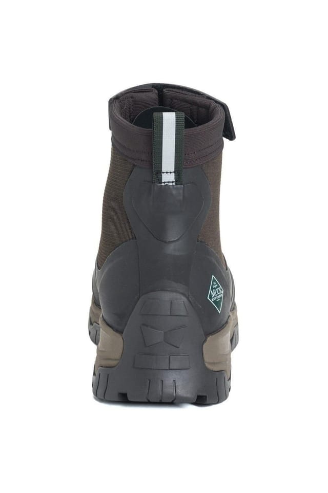 Muck Boots Muck Boots Men's Dark Brown 'Apex' Mid Zip Wellington - 2