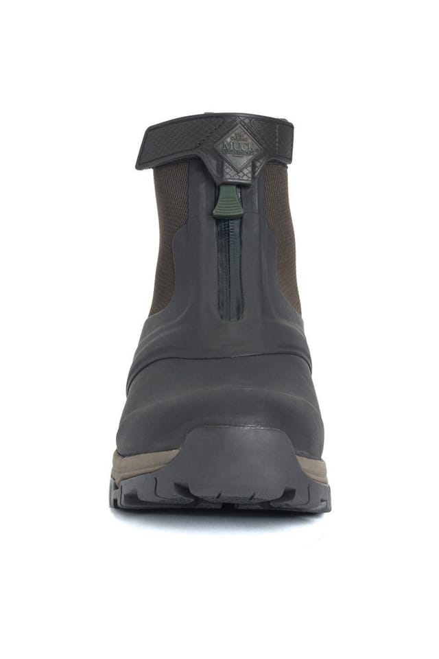 Muck Boots Muck Boots Men's Dark Brown 'Apex' Mid Zip Wellington - 3