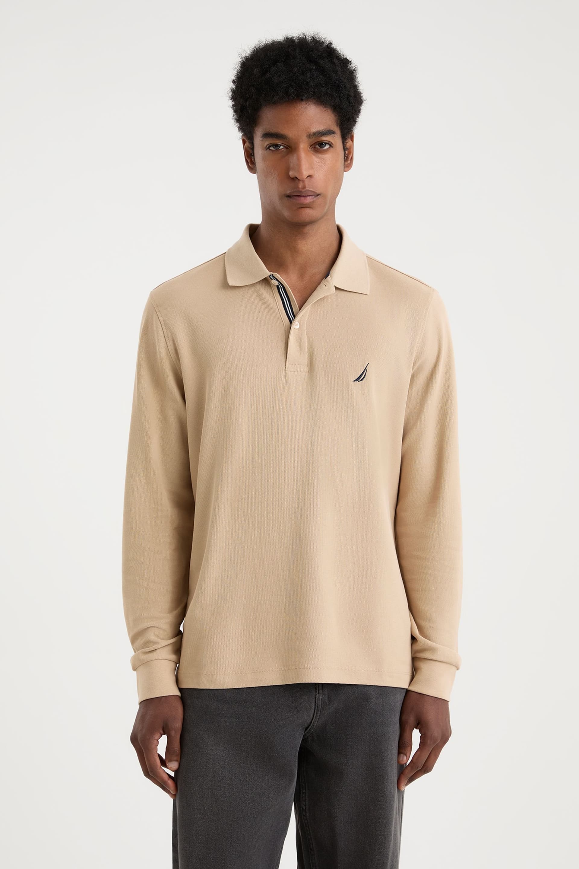 Nautica Nautica Men's Cabin Long Sleeve in Camel