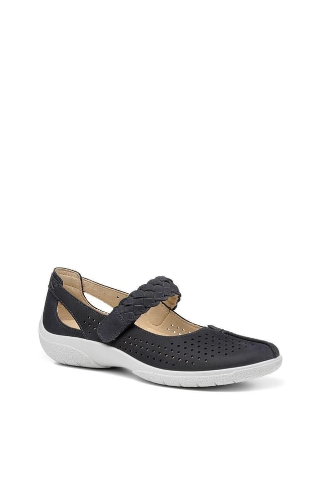 Hotter Hotter Women's 'Quake II' Mary Janes in Navy - 2