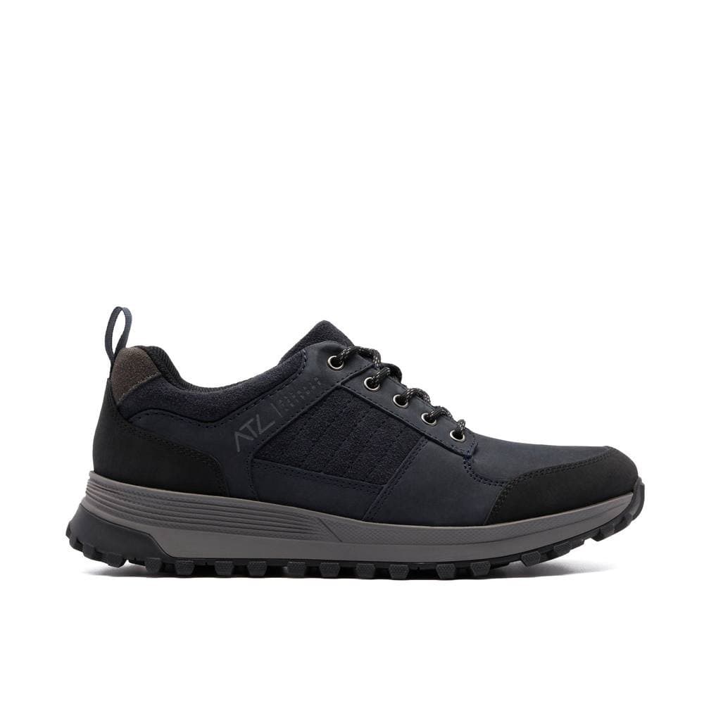 Clarks Clarks Men's ATL Trek Navy Nubuck Trainers, ATL, Lace Up in Blue