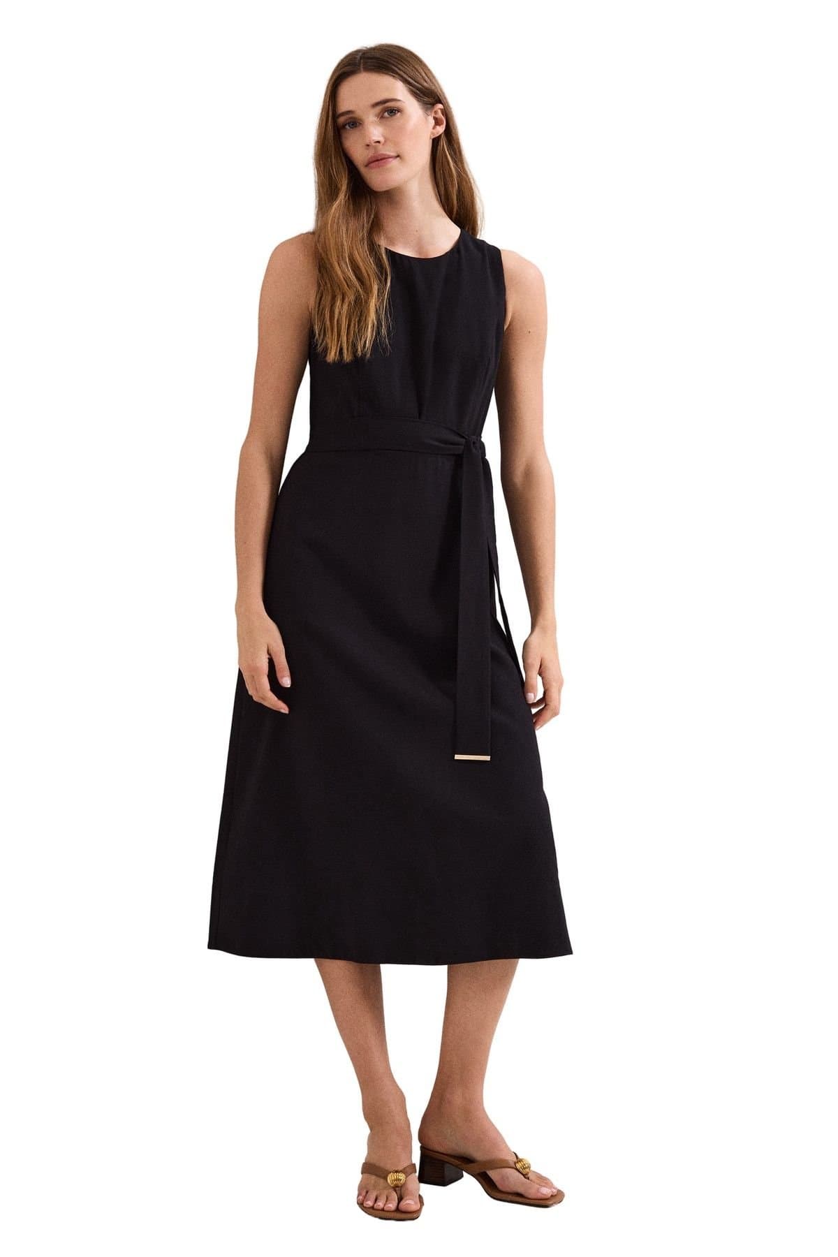 Phase Eight Phase Eight Women's Marta Midi Dress in Black