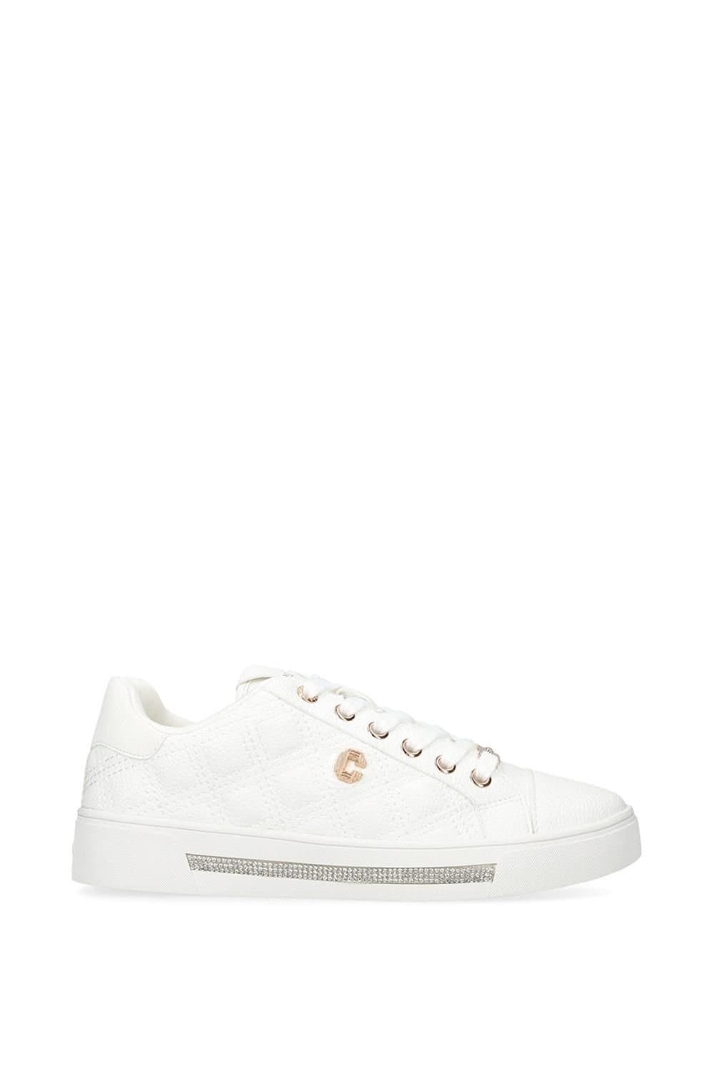 Carvela Carvela Women's 'Diamond Quilt' Trainers in White