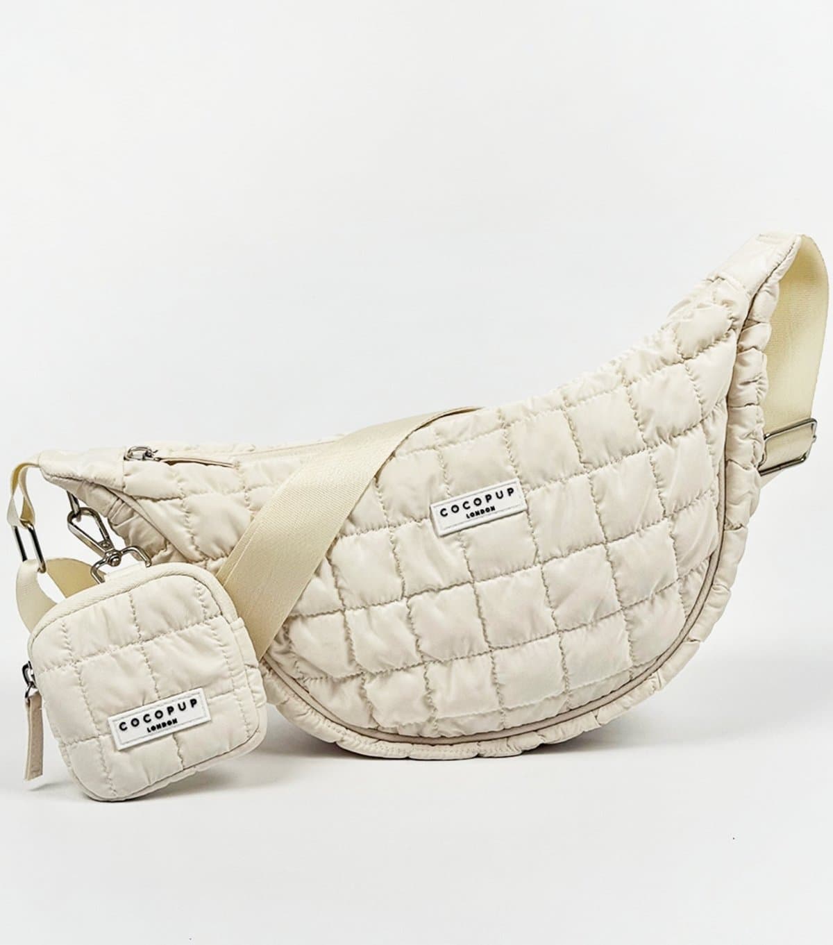 Coconut Lane Cocopup Cream Crossbody Dog Walk Bag Coconut Lane New Look