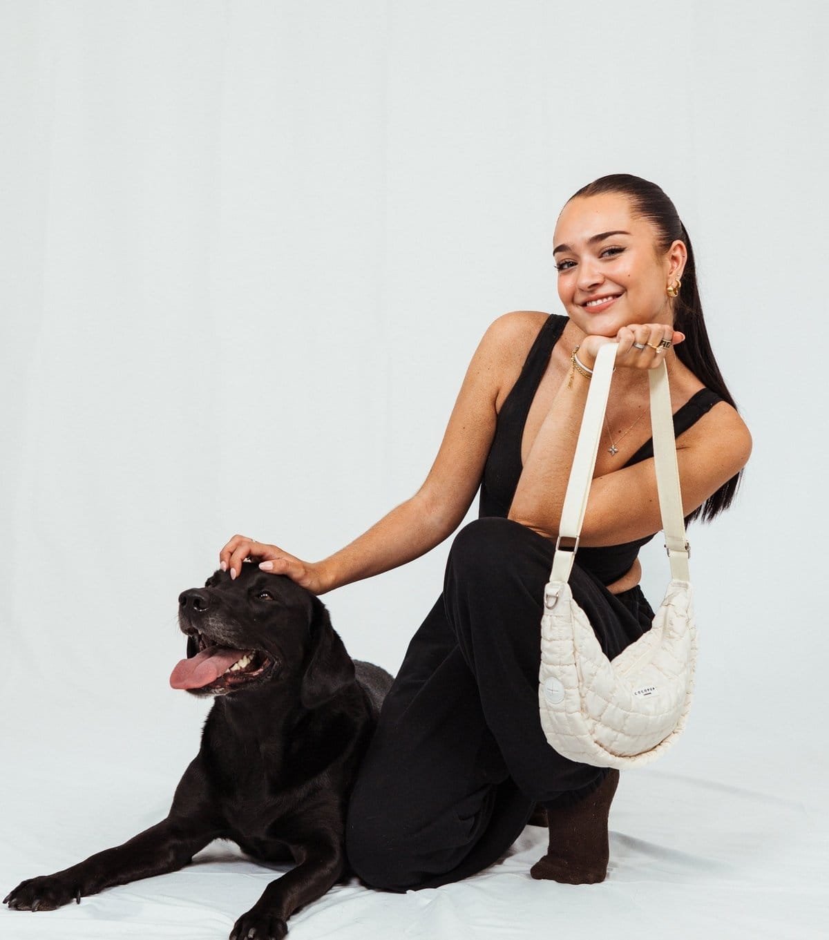 Coconut Lane Cocopup Cream Crossbody Dog Walk Bag Coconut Lane New Look - 4